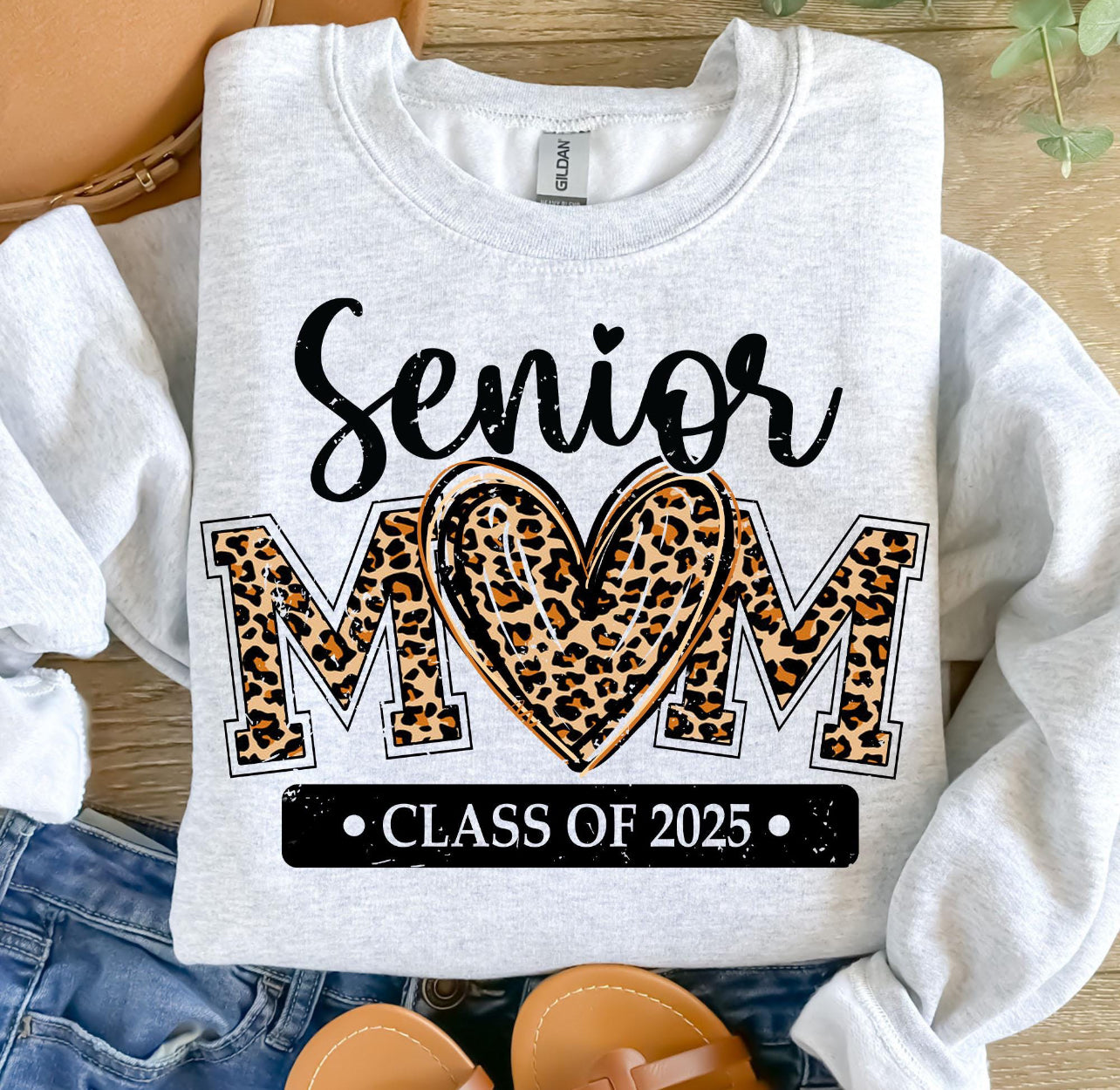 SENIOR MOM CHEETAH - DTF TRANSFER