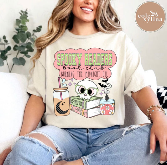 SPOOKY READERS BOOK CLUB - DTF TRANSFER