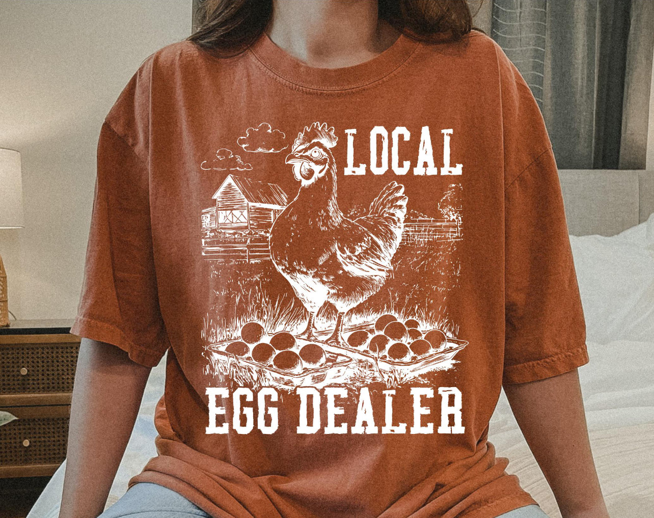 LOCAL EGG DEALER (3 COLORS) - DTF TRANSFER
