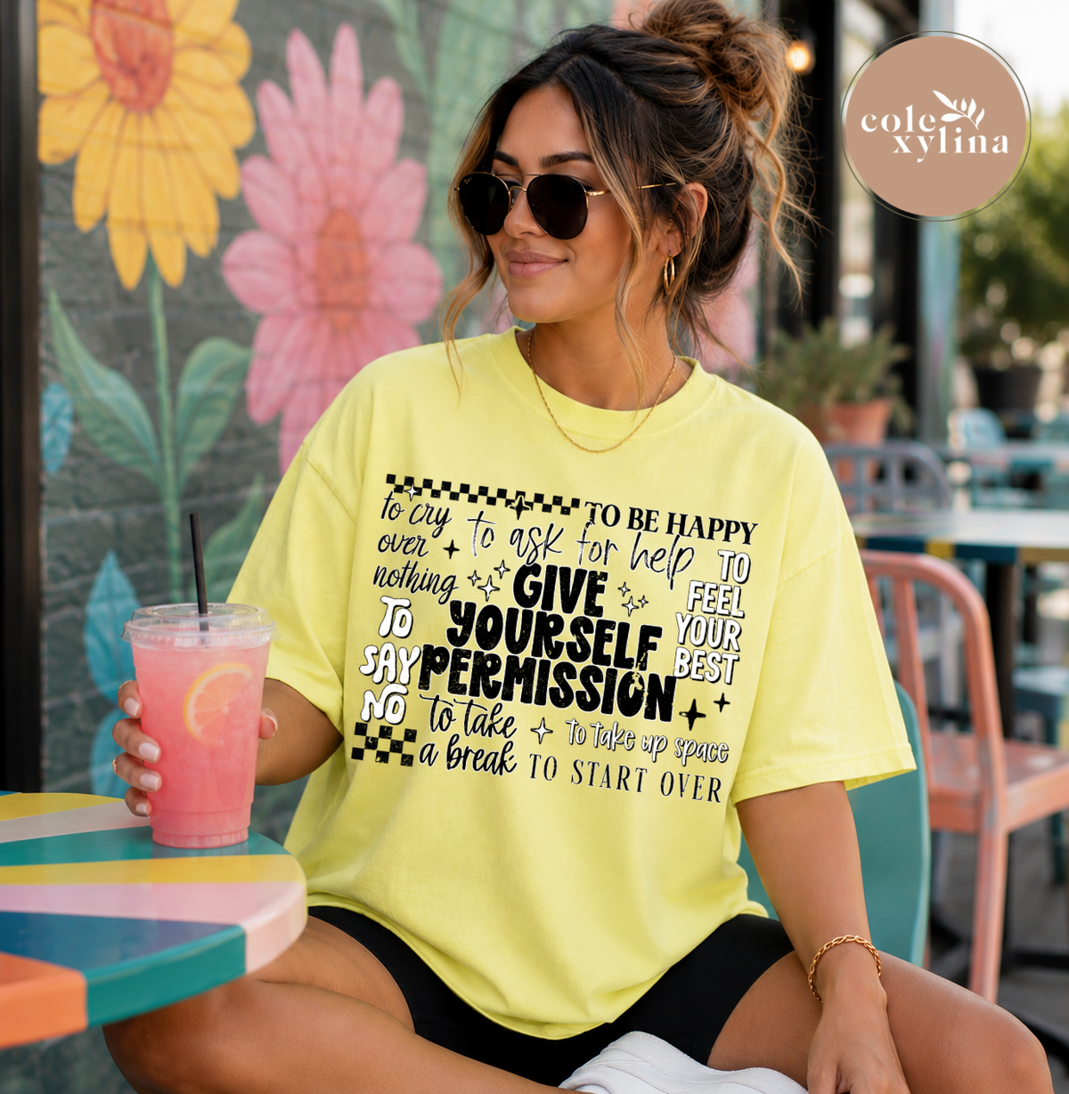 GIVE YOURSELF PERMISSION - DTF TRANSFER