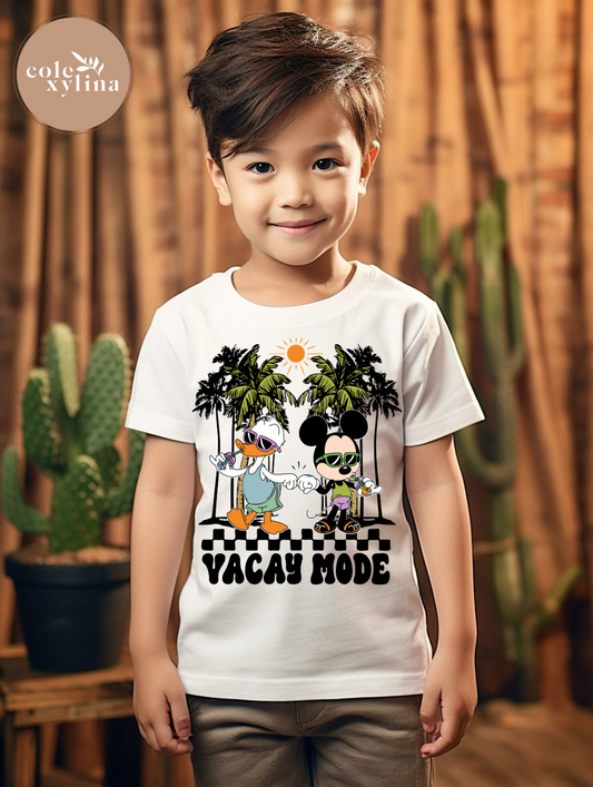 VACAY MODE DUCK & MOUSE - DTF TRANSFER