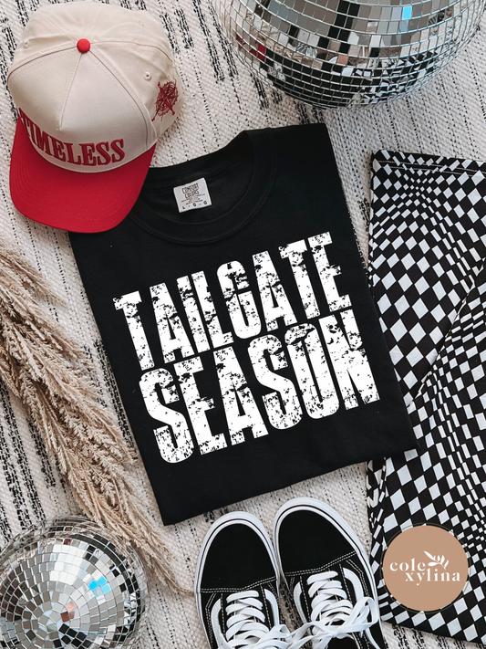 BOLD GRUNGE TAILGATE SEASON - DTF TRANSFER