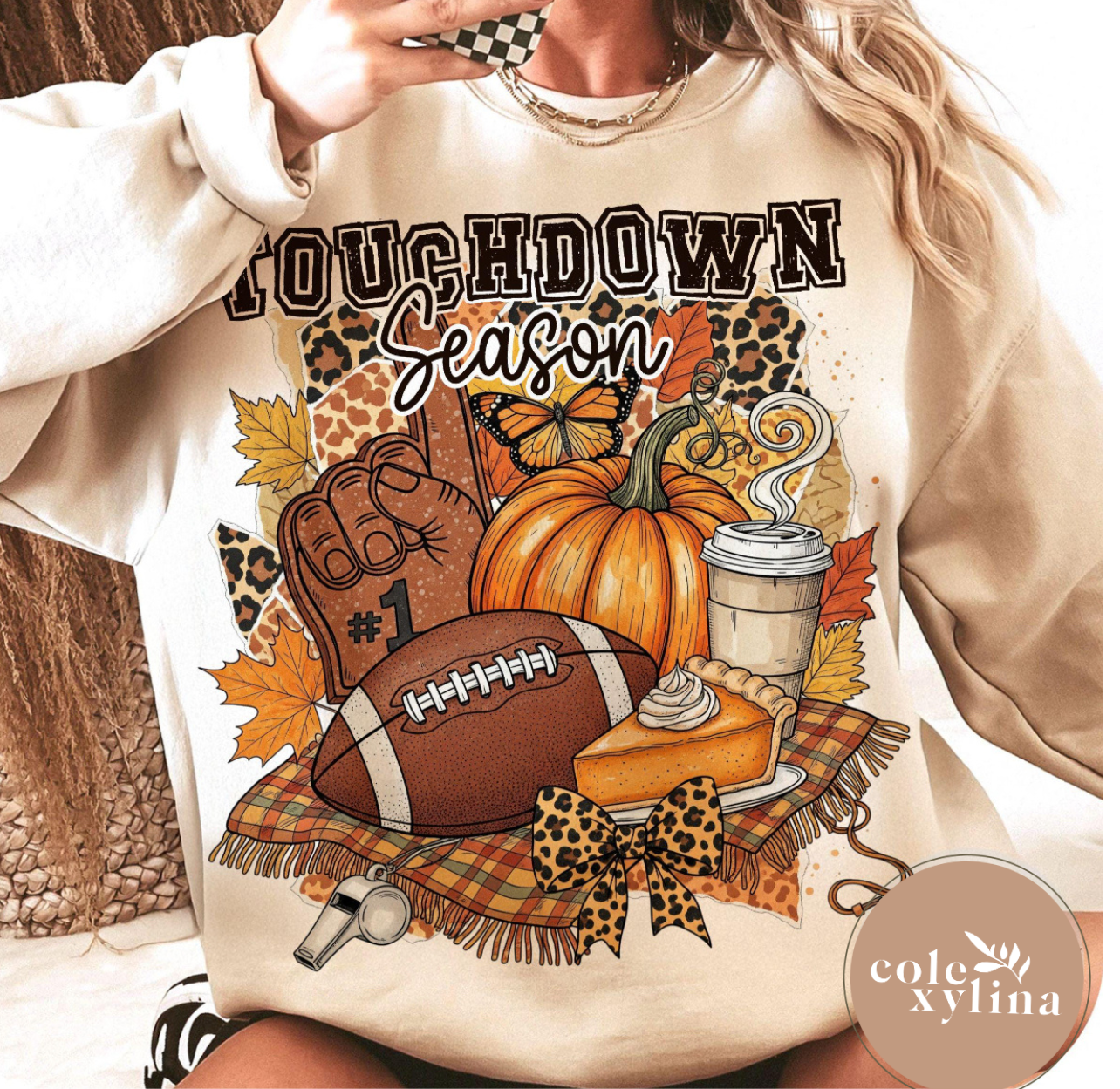 FALL TOUCH DOWN SEASON (2 OPTIONS) - DTF TRANSFER