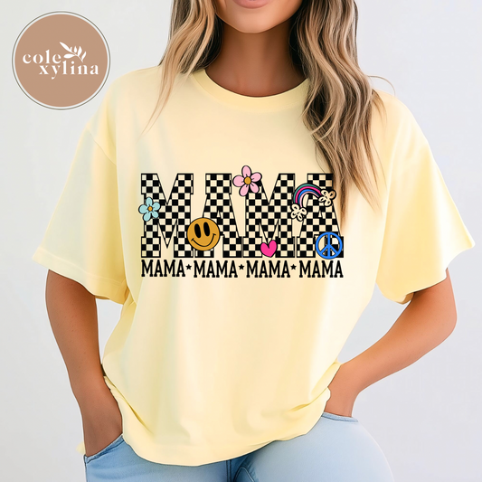 RETRO GIRLY MAMA (2 OPTIONS) - DTF TRANSFER