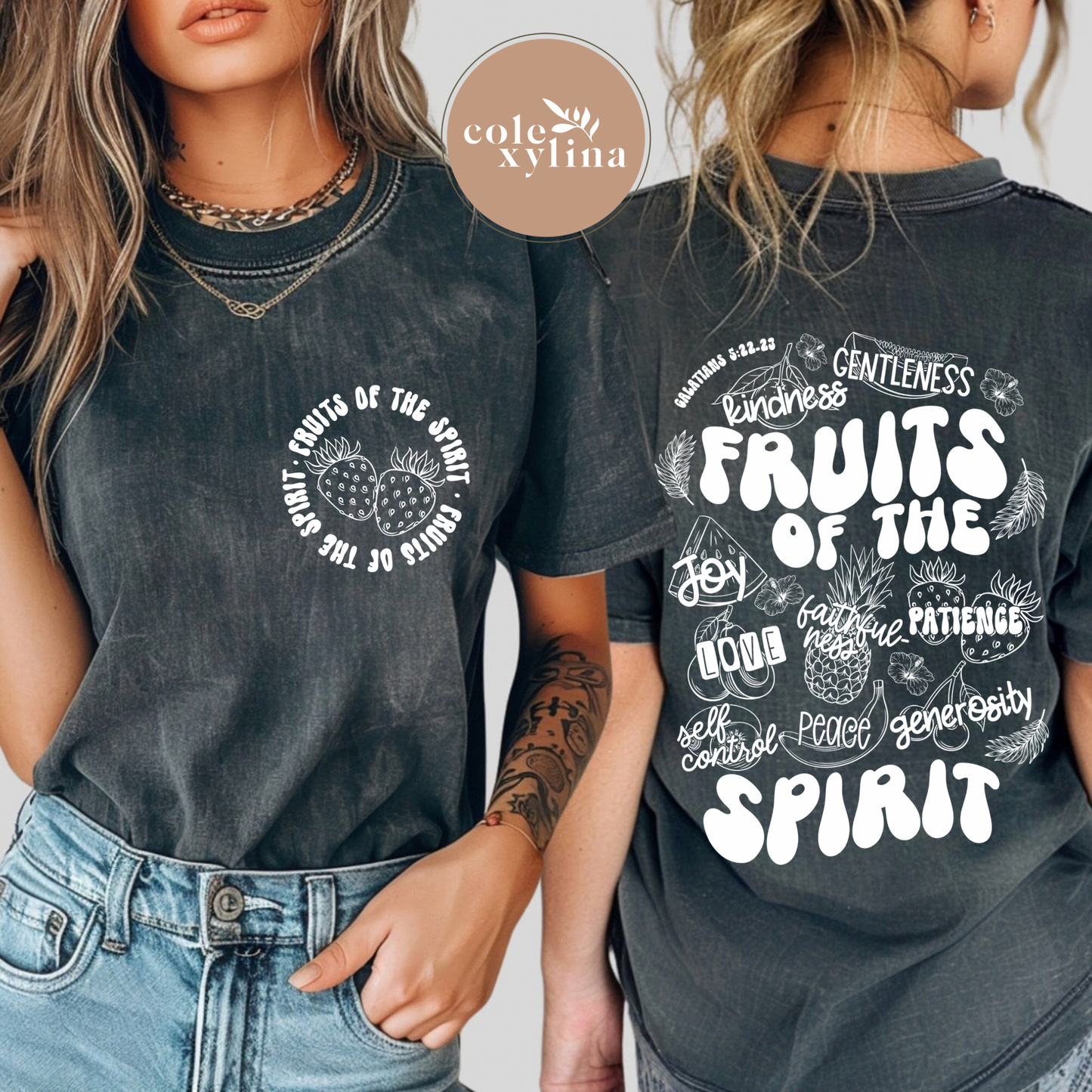 FRUITS OF THE SPIRIT A2 (4 OPTIONS) - DTF TRANSFER