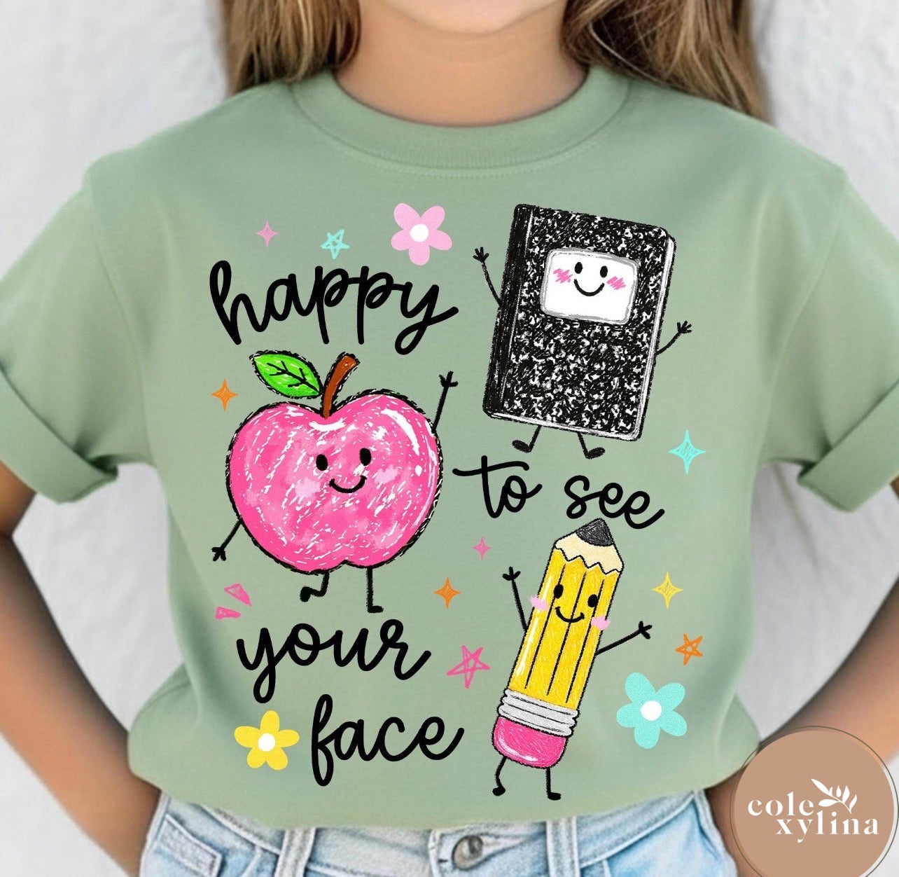 HAPPY TO SEE YOUR FACE - DTF TRANSFER