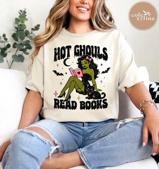 HOT GHOULS READ BOOKS - DTF TRANSFER