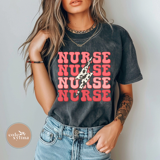COW BOLT NURSE - DTF TRANSFER