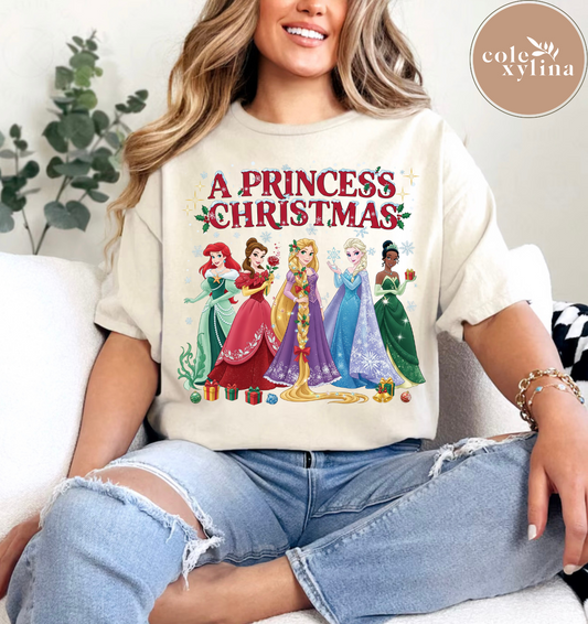 A PRINCESS CHRISTMAS - DTF TRANSFER