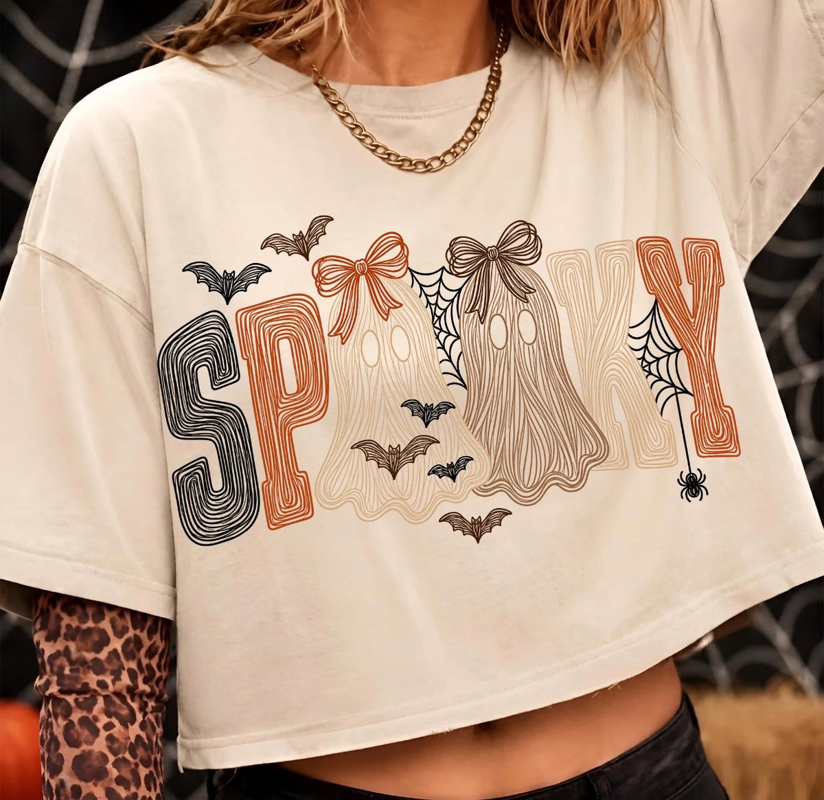 SCRIBBLE SPOOKY - DTF TRANSFER