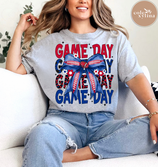 BUFFALO GAME DAY BOW - DTF TRANSFER