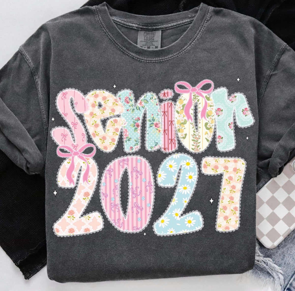 GIRLY SENIOR 2027 - DTF TRANSFER