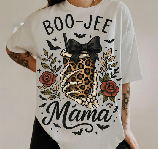 ROSES BOO JEE MAMA - DTF TRANSFER