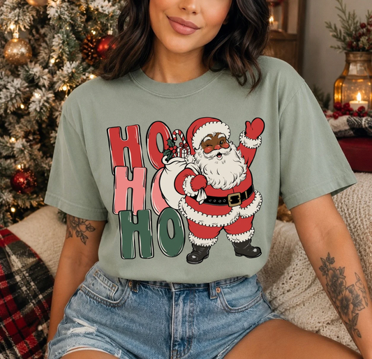 HO HO HO DARK SANTA - DTF TRANSFER