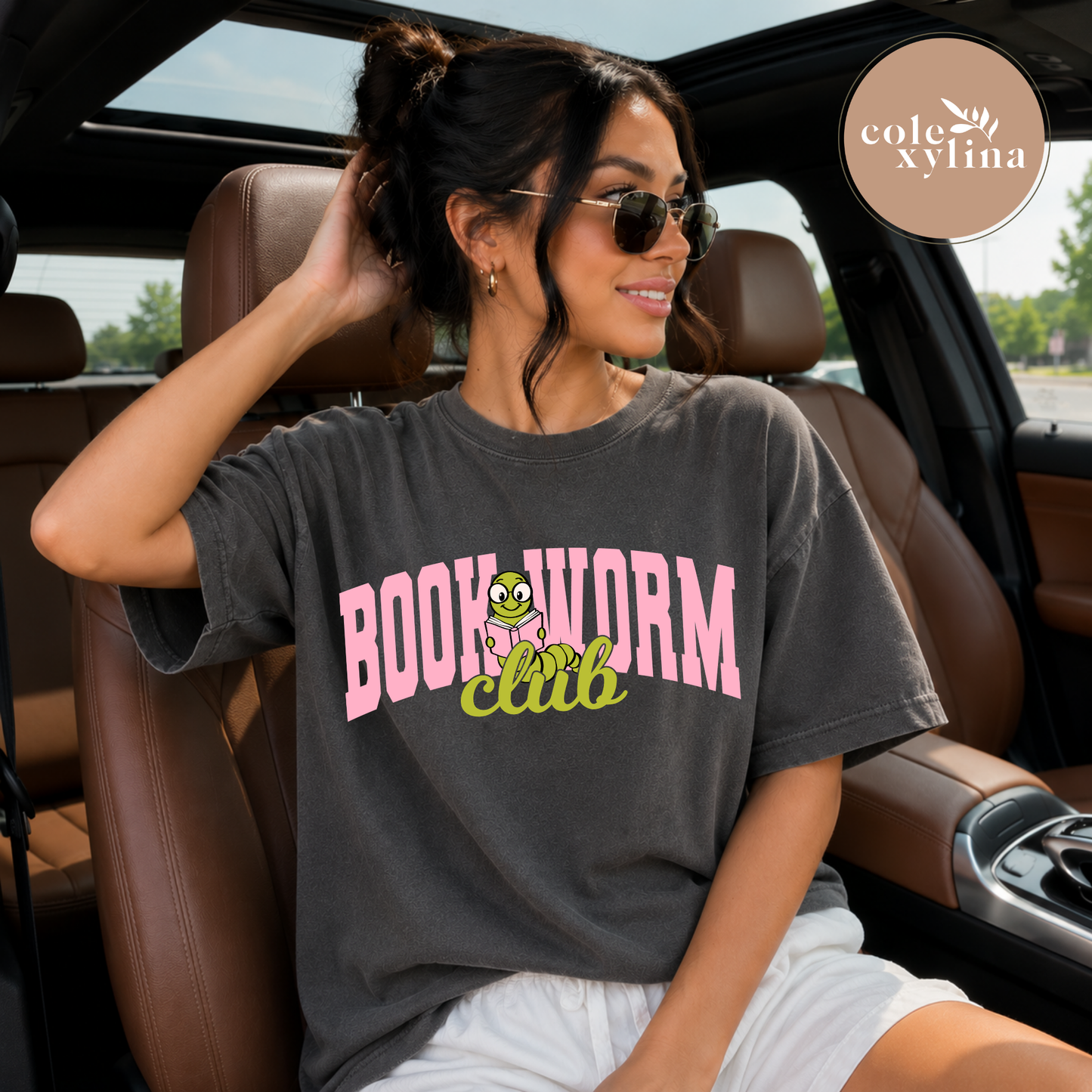 BOOKWORM PINK - DTF TRANSFER