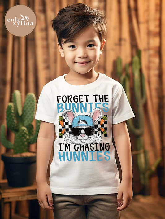 FORGET THE BUNNIES (2 COLOR OPTIONS) - DTF TRANSFER