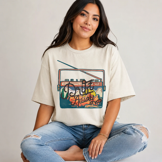 DRIFT AWAY - DTF TRANSFER