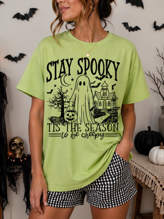 STAY SPOOKY BLACK - DTF TRANSFER