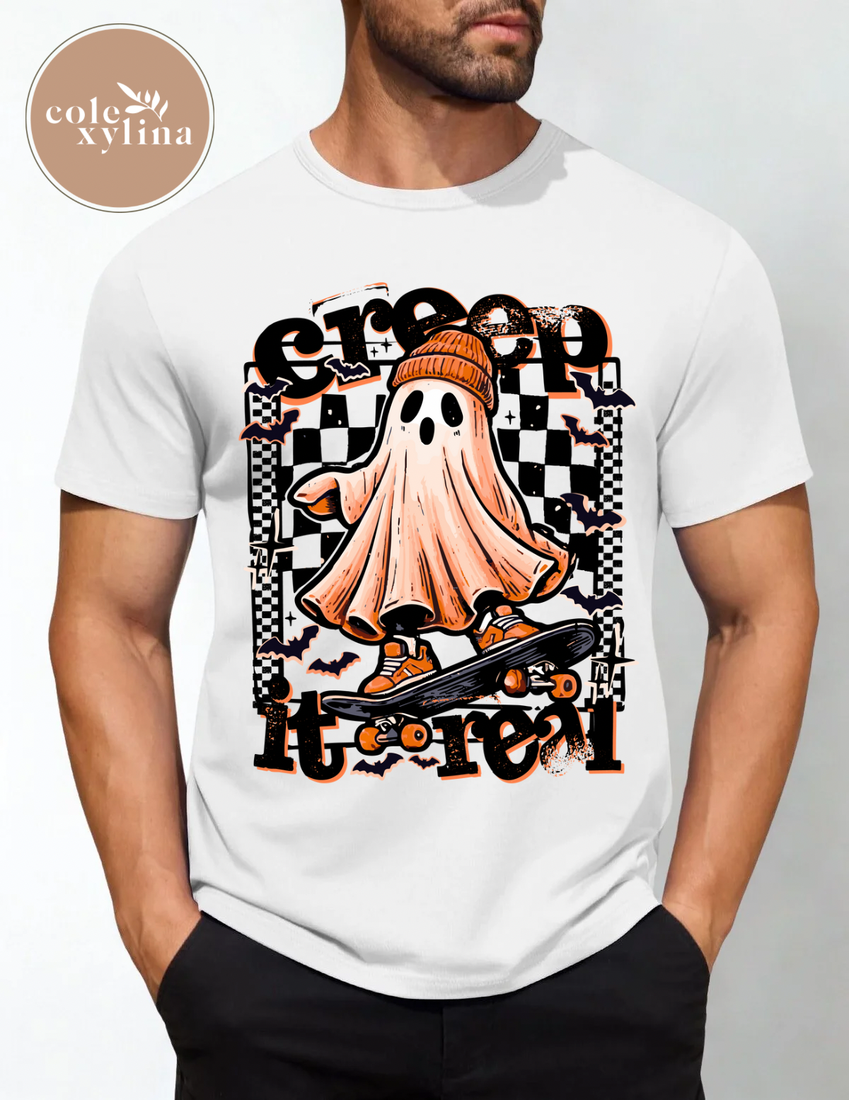 GHOST CREEP IT REAL (2 OPTIONS) - DTF TRANSFER