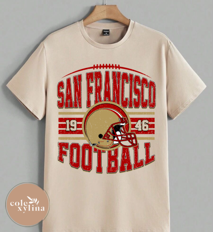 FOOTBALL SAN FRAN - DTF TRANSFER