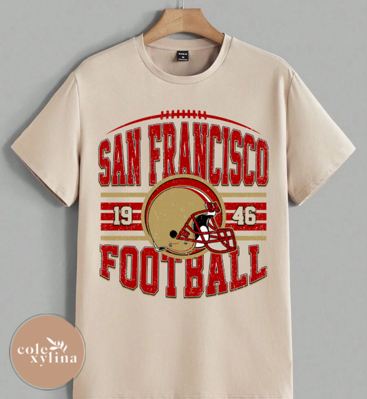 FOOTBALL SAN FRAN - DTF TRANSFER