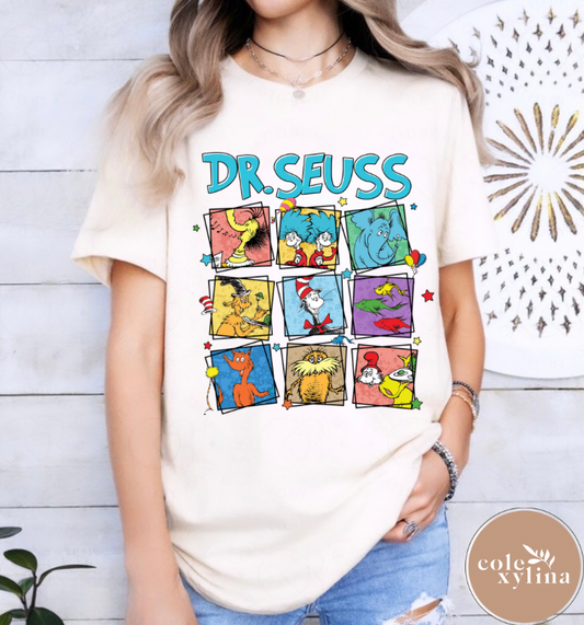 READ FRIENDS COLLAGE - DTF TRANSFER