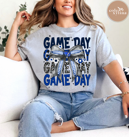 DALLAS GAME DAY BOW - DTF TRANSFER