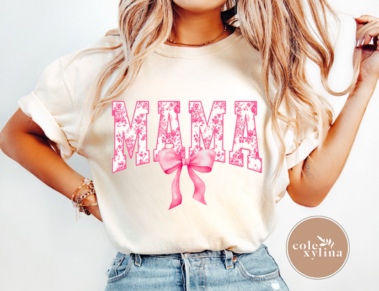PINK LACE MAMA - DTF TRANSFER