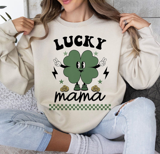 LUCKY CLOVER MAMA - DTF TRANSFER