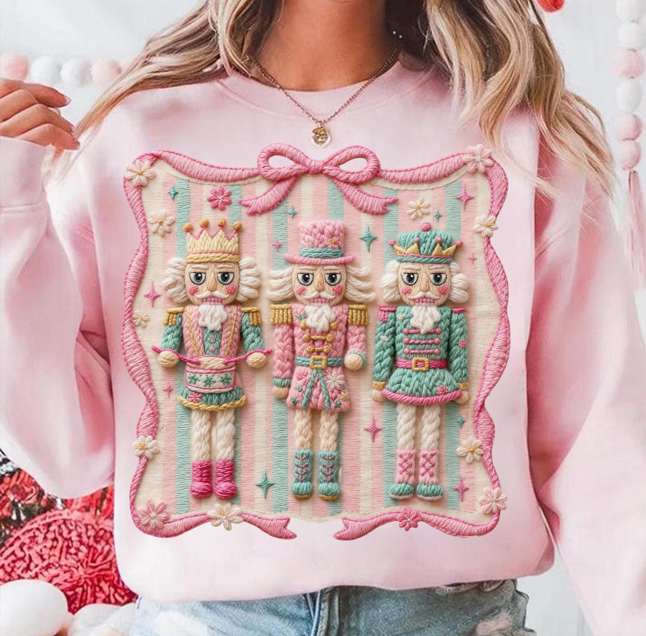 FAUX YARN NUTCRACKER - DTF TRANSFER