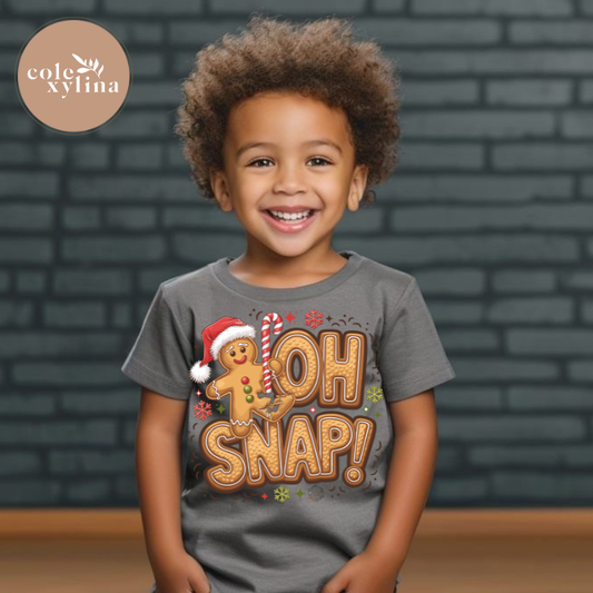 OH SNAP GINGERBREAD - DTF TRANSFER