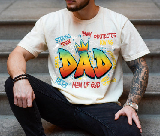 GRAFFITI DAD - DTF TRANSFER