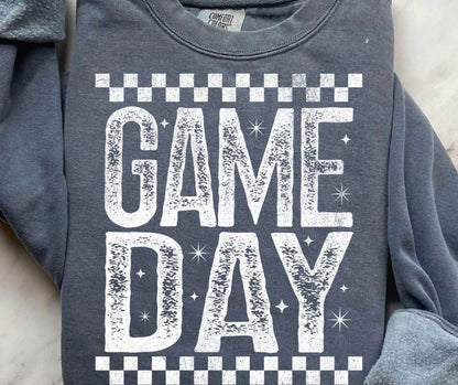 GRUNGE GAME DAY BASEBALL (3 COLOR OPTIONS) - DTF TRANSFER