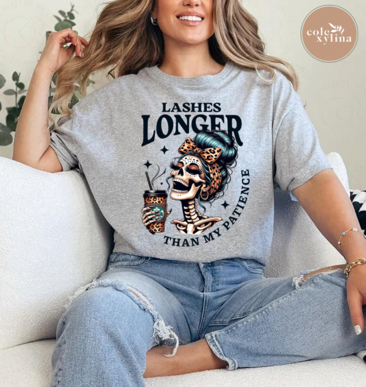 LASHES LONGER THAN MY PATIENCE (2 OPTIONS) - DTF TRANSFER