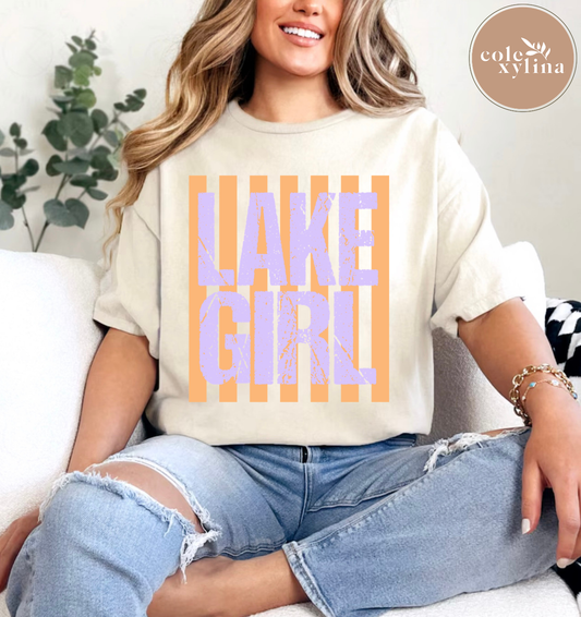 SUMMER LAKE GIRL- DTF TRANSFER